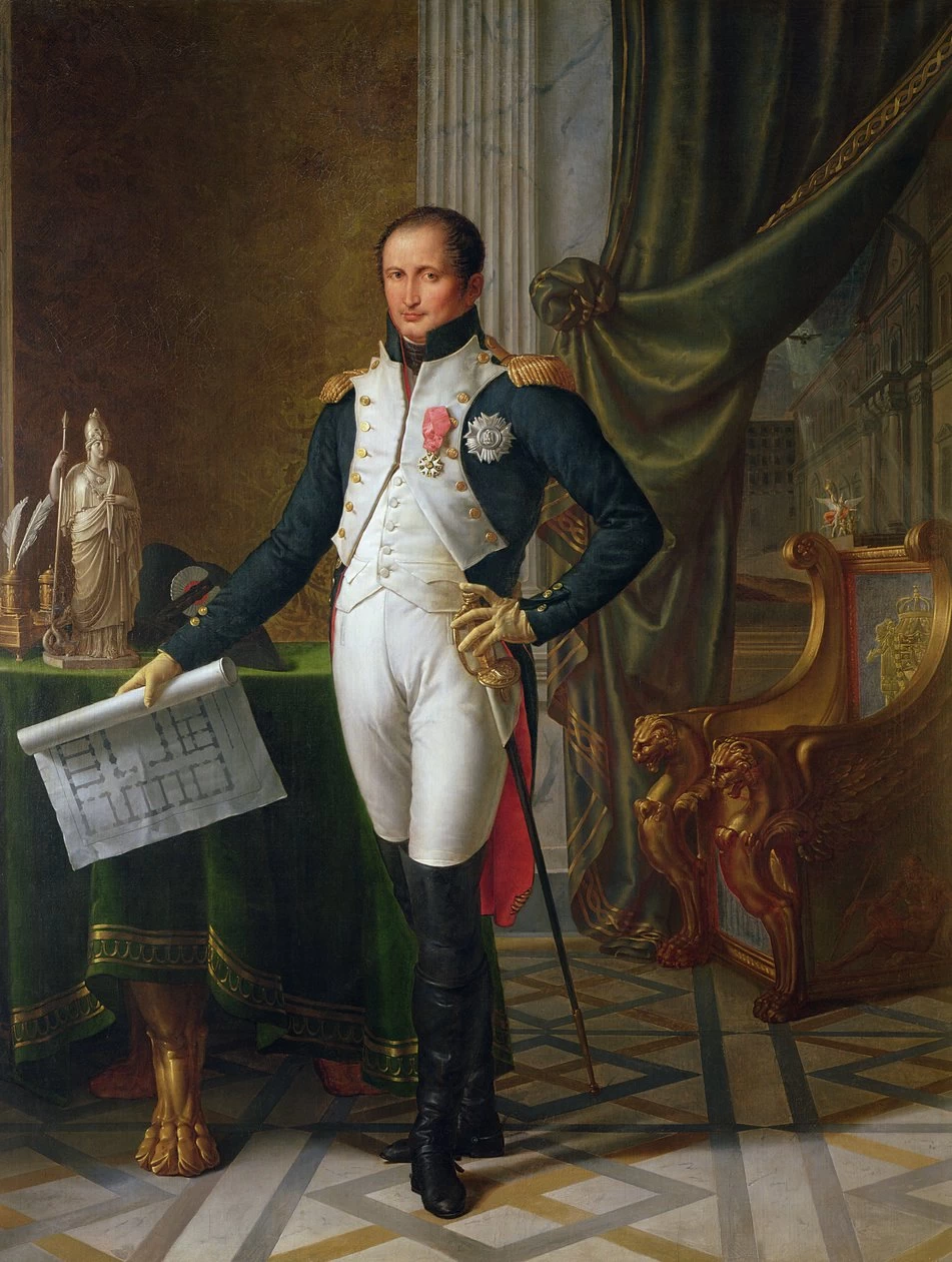 Jean - Baptiste Wicar, Ritratto di Giuseppe Bonaparte re di Napoli, Reggia di Versailles